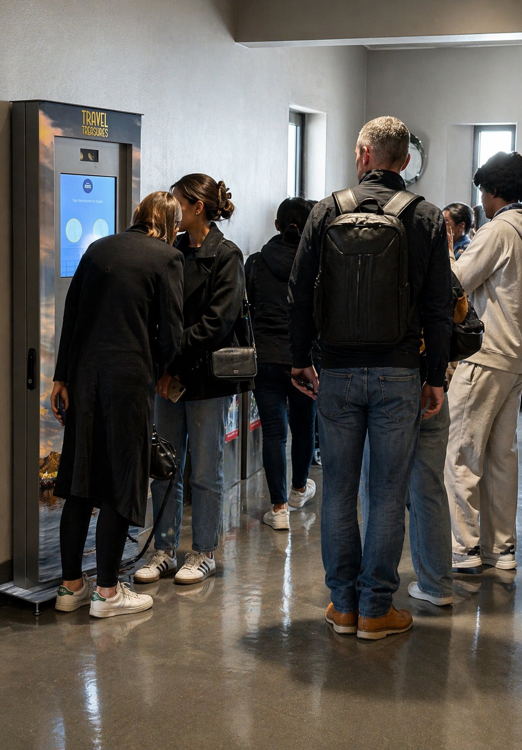 Travel Treasures machine at Table Mountain